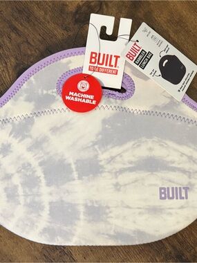 Built Rambler Gourmet Getaway Neoprene Lunch Bag - Purple Tie Dye Color Retired